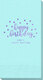 Confetti Dots Happy Birthday Guest Towels Image 3 of 3